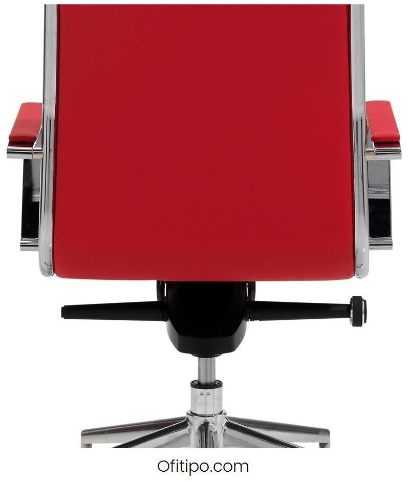 Silla de despacho roja ofitipo 3