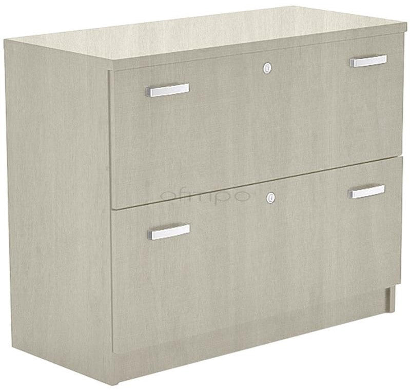 Armario archivador de madera bajo Emese ofitipo 8