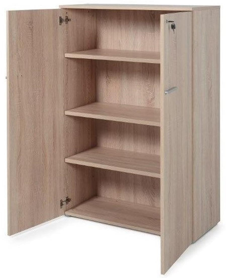 Armario de madera mediano Borta con puertas olmo ofitipo 1