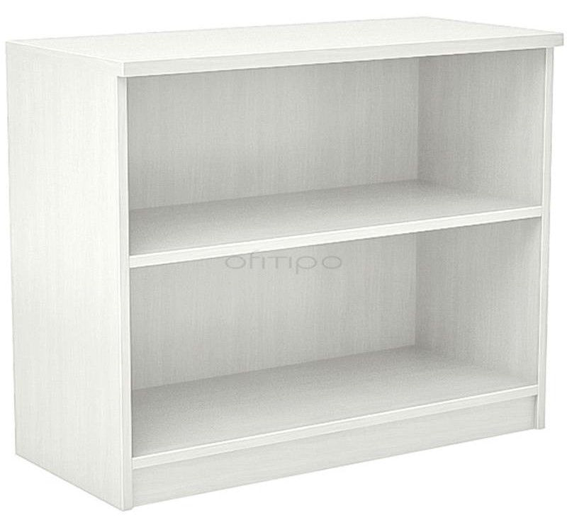 Armario estantería de madera bajo Emese sin puertas Ofitipo 1