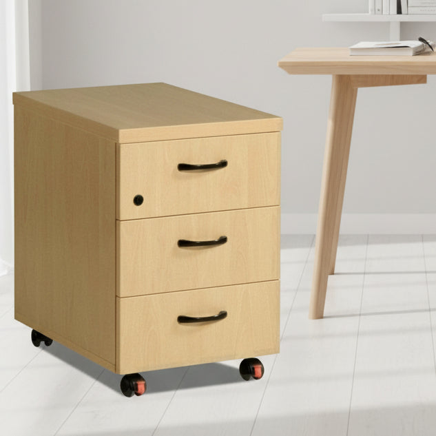 Cajonera de madera Mored de 3 cajones ofitipo 2