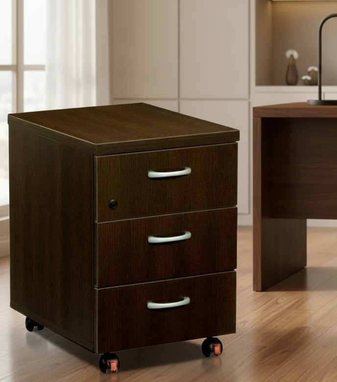 Cajonera de madera Mored de 3 cajones ofitipo 3