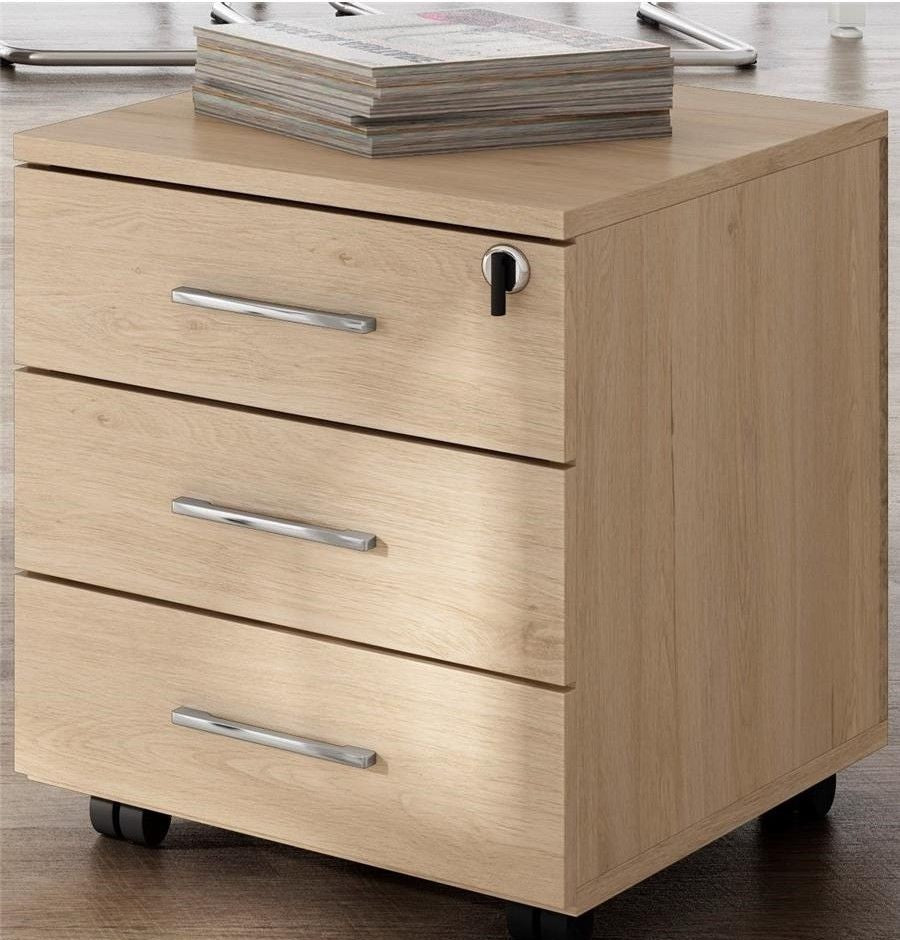 Cajonera de madera de 3 cajones Ultot - Ofitipo 1