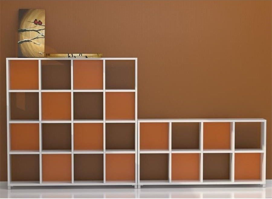 Estantería de oficina Dasat 4 celdas cuadrada ofitipo 3