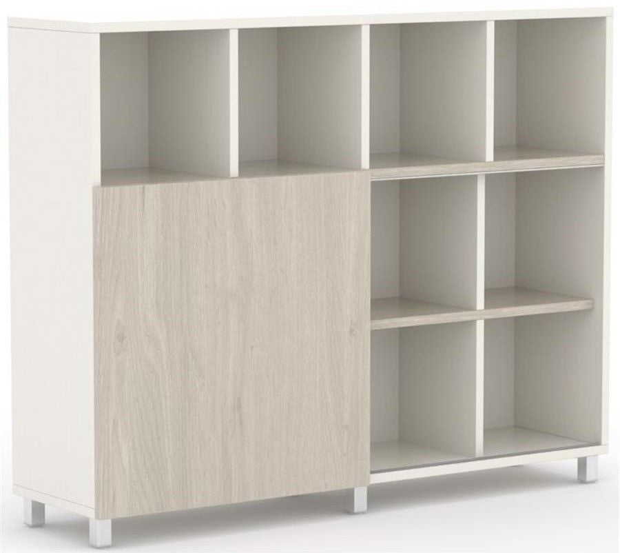 Librería estantería oficina Malib 12 celdas alta ofitipo 1