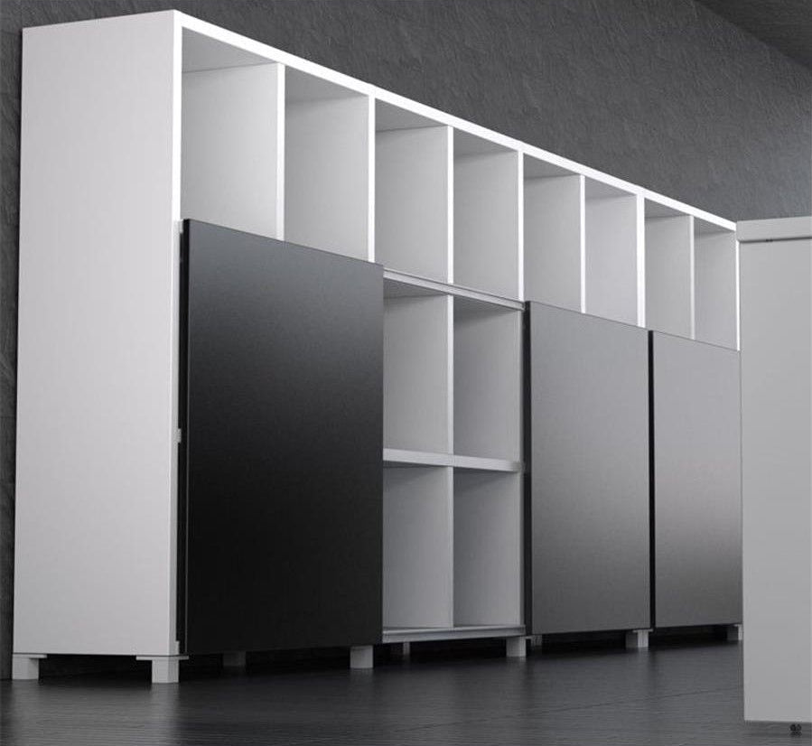 Librería estantería estantería oficina Malib 12 celdas alta ofitipo 2