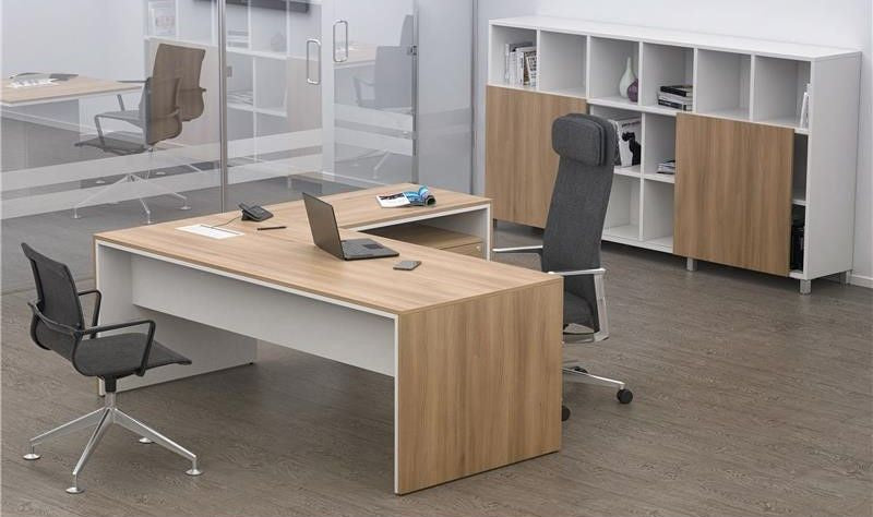 Mesa de despacho Eslem en L ofitipo 8