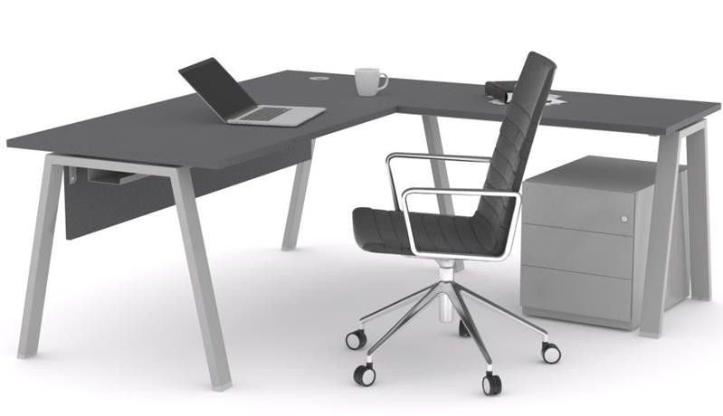 Mesa oficina operativa Komat en L ofitipo 10