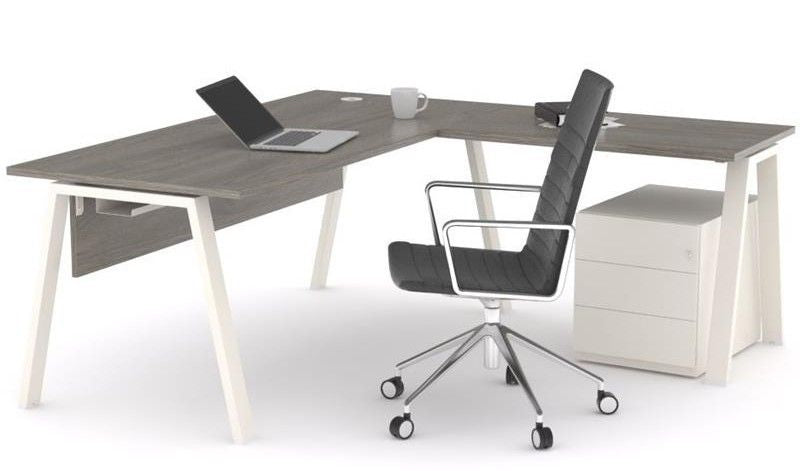 Mesa oficina operativa Komat en L ofitipo 14