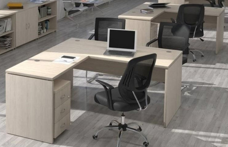 Mesa operativa oficina Colpa en L ofitipo 8