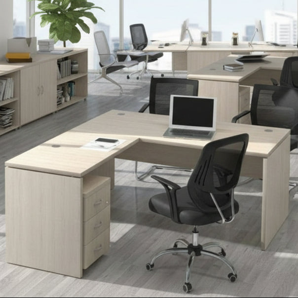 Mesa operativa oficina Colpa en L ofitipo 8