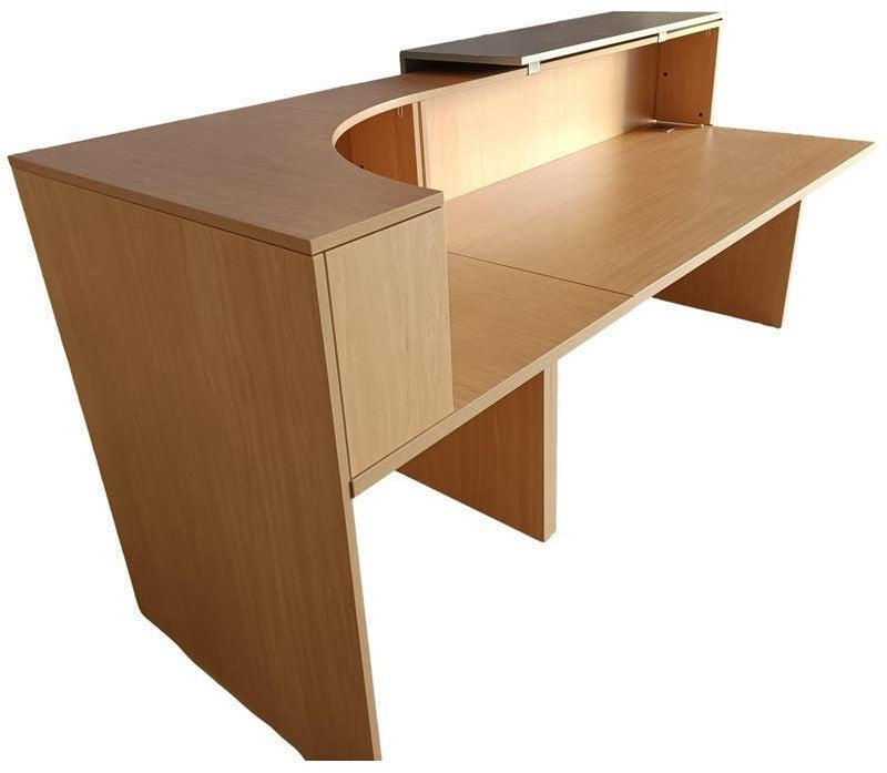 Mostrador de esquina Lintacen 72h ofitipo 4