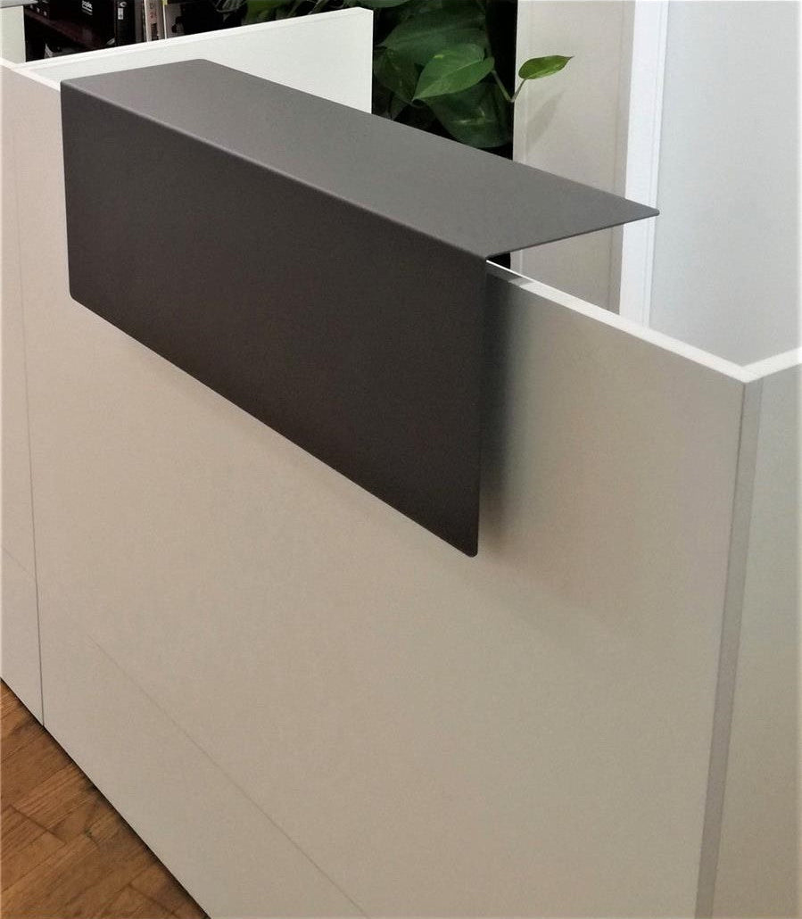 Mostrador de recepción Mester blanco, gris o antracita ofitipo 2