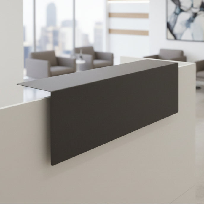 Mostrador de recepción Mester blanco, gris o antracita ofitipo 2