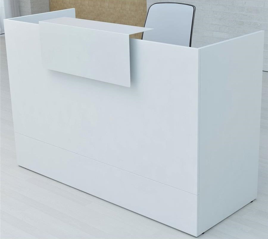 Mostrador de recepción Mester blanco, gris o antracita ofitipo 4