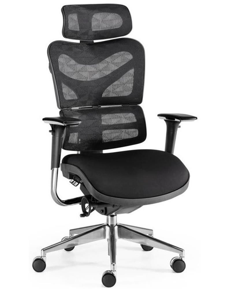 Silla de despacho New Ergostone negra ofitipo 1