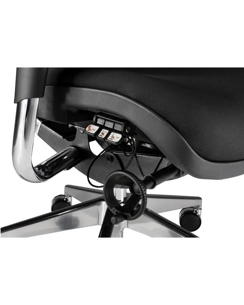 Silla de despacho New Ergostone negra ofitipo 4