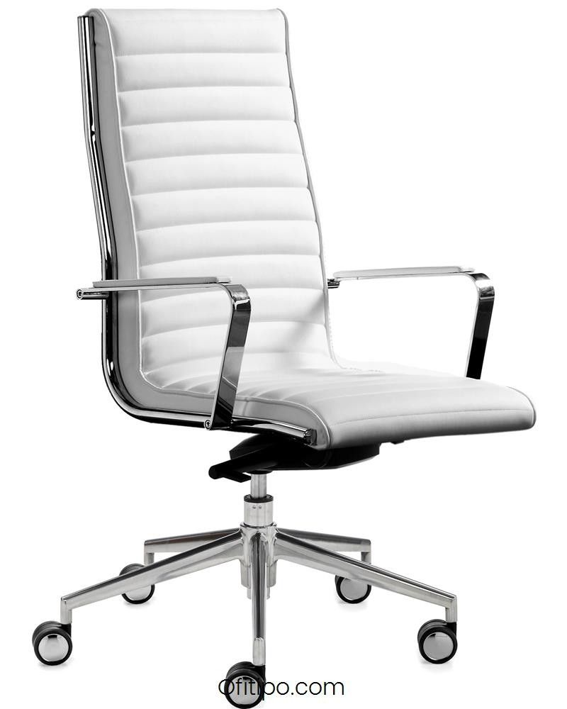 Silla de despacho blanca ofitipo 4