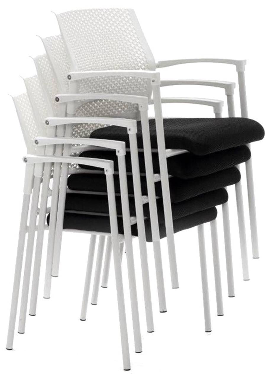 Silla de espera Manila blanca ofitipo 4