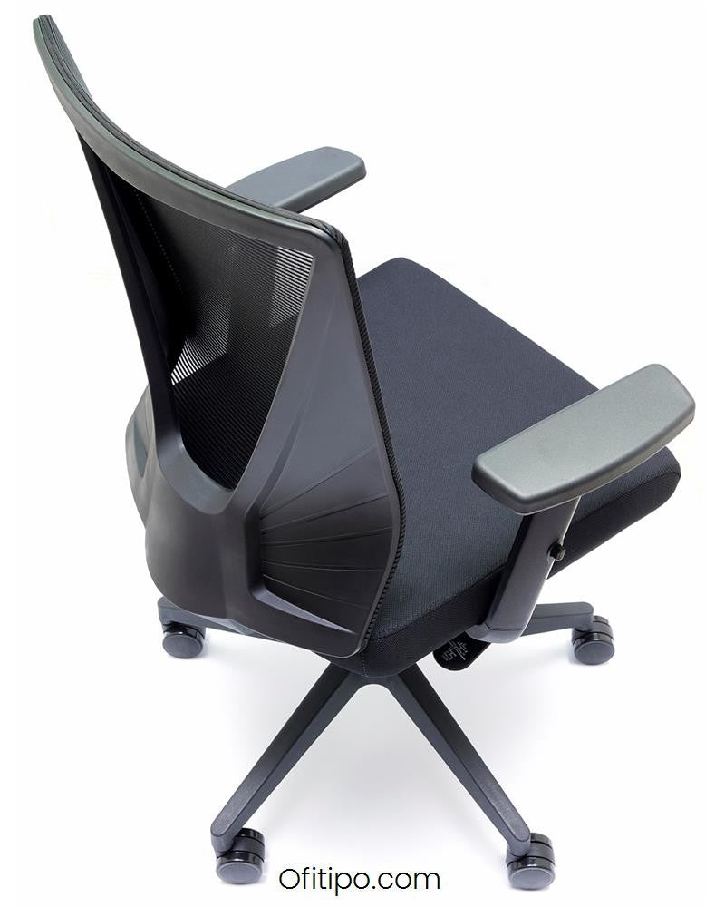 Silla de trabajo Tirana negro ofitipo 4