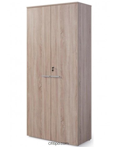 Armario de madera alto Borta con puertas