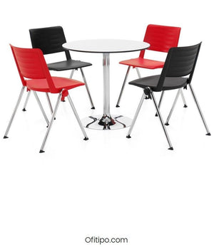 Mesa de espera Lide redonda ofitipo 3