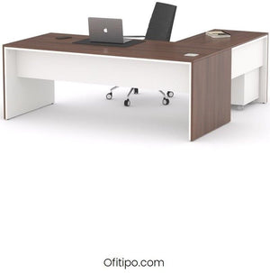 Mesa de despacho Eslem en L ofitipo 9