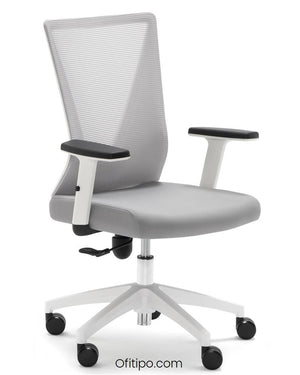 Silla de trabajo Nator blanca ofitipo 1