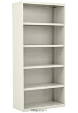 Armario estantería metálico alto Arti sin puertas