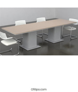 Mesa de reunión Eslem rectangular ofitipo 5