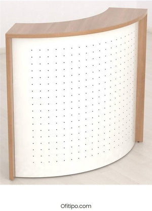 Mostrador oficina Worsan Lite curvo ofitipo 1