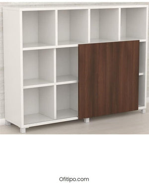 Librería estantería oficina Malib 12 celdas alta ofitipo 3