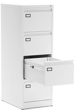 Archivador de oficina blanco cajón abierto Veneur, ofitipo 1