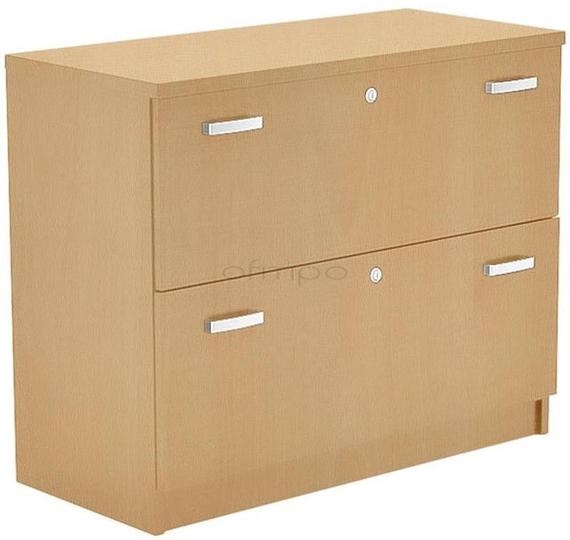 Armario archivador de madera bajo Emese  - 1