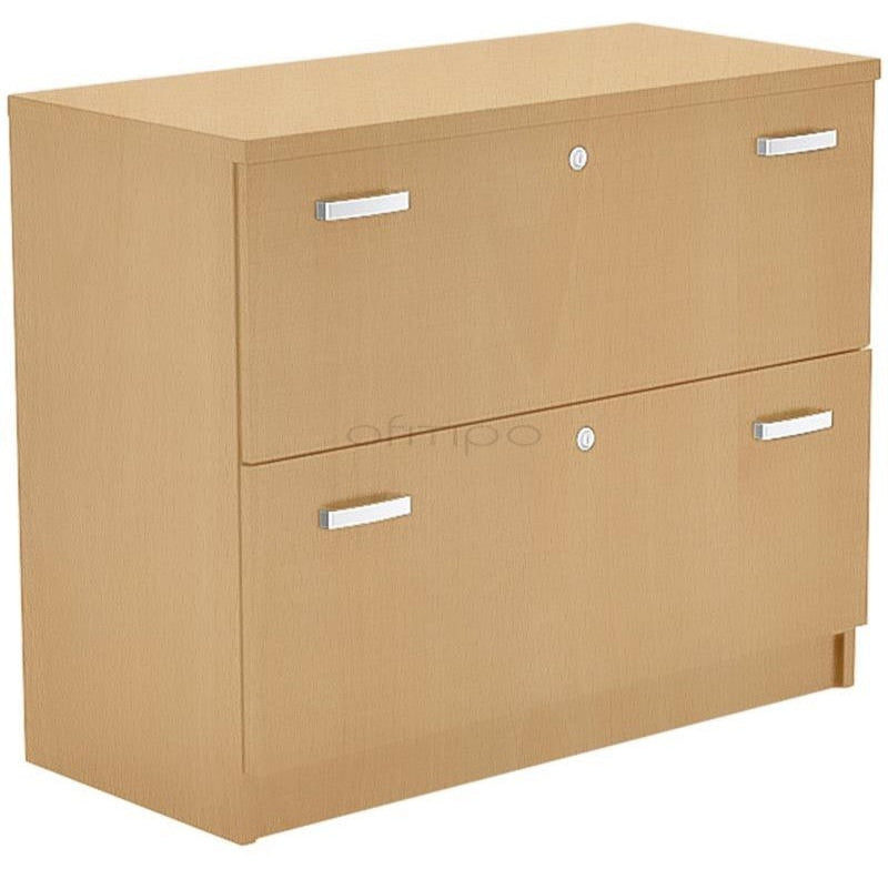 Armario archivador de madera bajo Emese  - 1