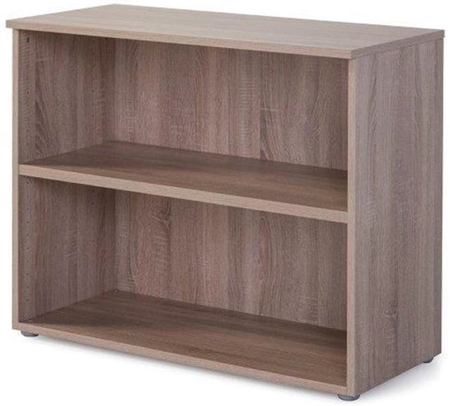 Armario estantería de madera bajo Borta sin puertas olmo ofitipo 2