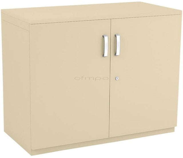 Armario metálico bajo Arti con puertas ofitipo 1