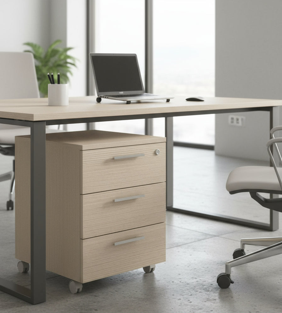 Cajonera de madera 3 cajones Nepar - ofitipo 5