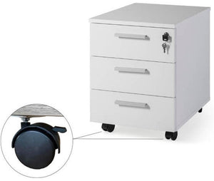 Cajonera de madera de 3 cajones Garbo ofitipo 3