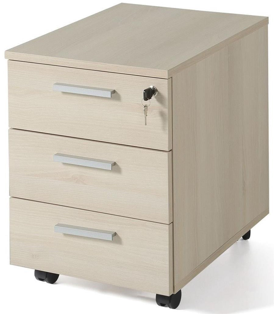 Cajonera de madera de 3 cajones Garbo ofitipo 4