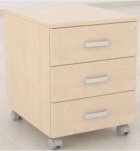 Cajonera de madera de 3 cajones Macac - Ofitipo 6