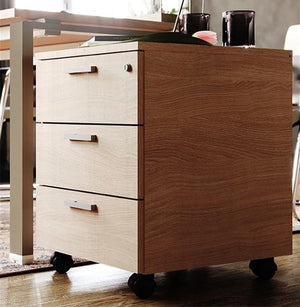 Cajonera de madera de 3 cajones Mester - Ofitipo 1