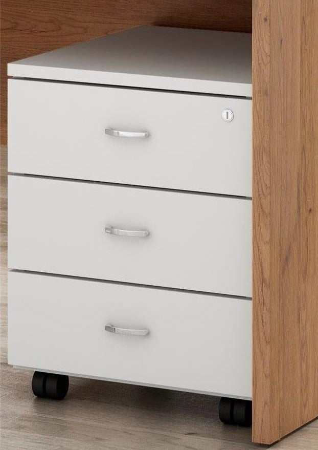 Cajonera de madera de 3 cajones Ultot - Ofitipo 2