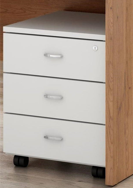 Cajonera de madera de 3 cajones Ultot - Ofitipo 2
