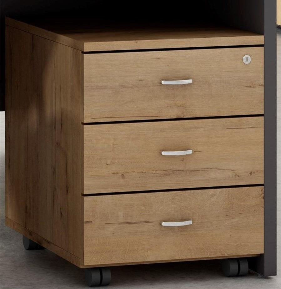 Cajonera de madera de 3 cajones Ultot - Ofitipo 3