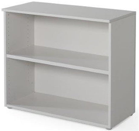 Estantería de madera baja Borta sin puertas blanco ofitipo 2