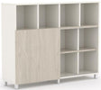Librería estantería oficina Malib 12 celdas alta ofitipo 1