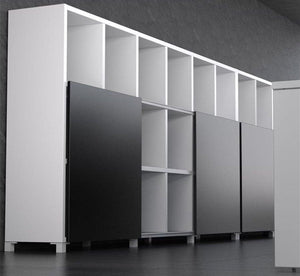 Librería estantería estantería oficina Malib 12 celdas alta ofitipo 2