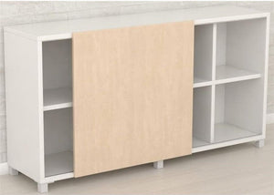 Librería estantería oficina Malib 8 celdas baja ofitipo 1