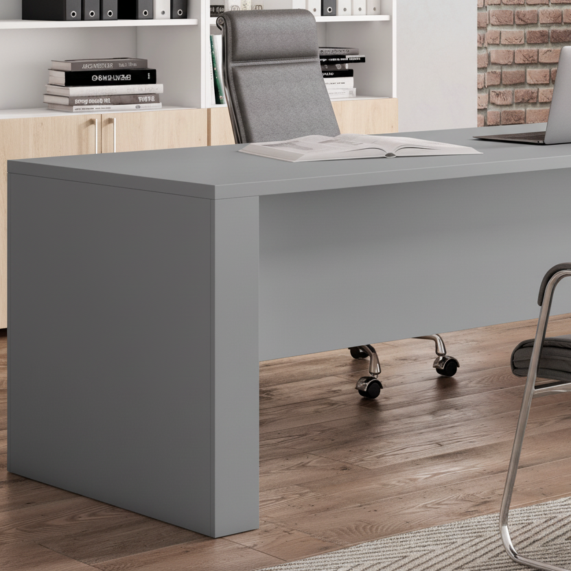 Mesa despacho oficina Gabok gris